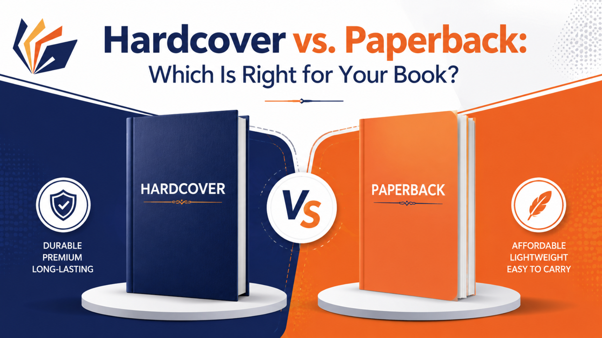 Hardcover vs. Paperback: Which Is Right for Your Book?