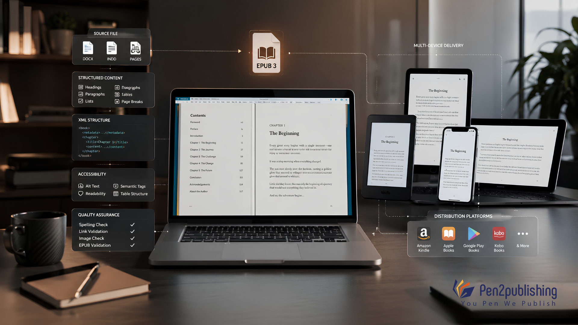 How Pen2Publishing Supports Modern eBook Publishing