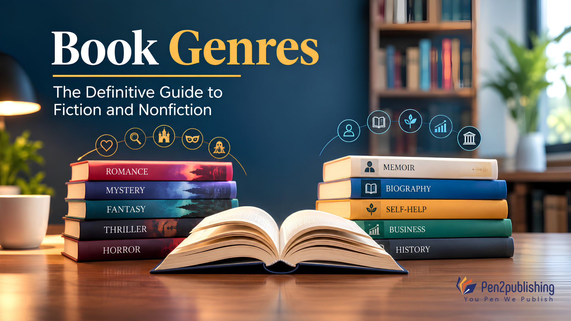 Book Genres: A Complete Guide to Fiction & Nonfiction